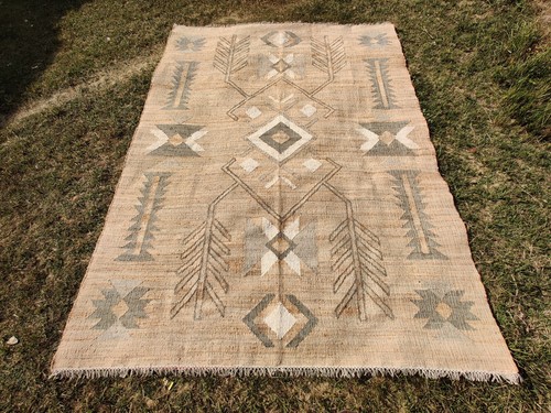 5x8 handwoven jute - handwoven,
