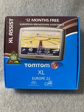 TomTom XL Europe 22 sat nav good working order XL assist 