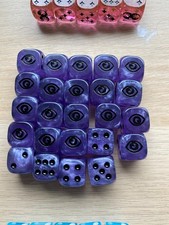 Eye of Horus, Custom Inspired Dice, warhammer 40k x 24 