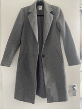 Zara Grey Coat Women XS