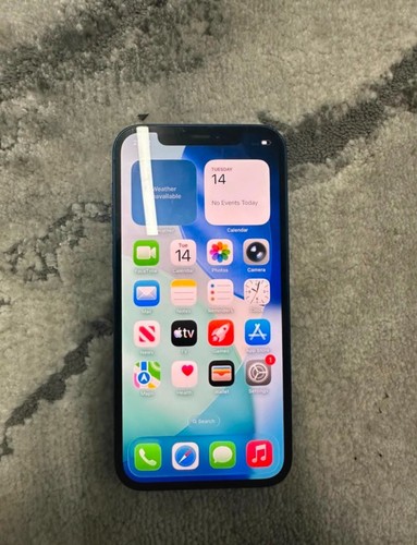 Apple iphone 64gb blue - 12,
