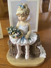 The Leonardo Collection Figurine Waiting in the Wings by Christine Haworth