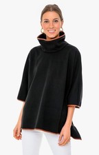 TUCKERNUCK Piper Poncho Black