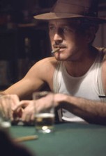 Paul Newman smoking at poker