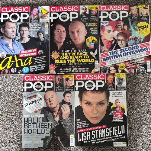Classic pop magazine bundle - pop,