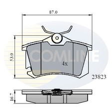 Brake Pads Set For VW Caddy