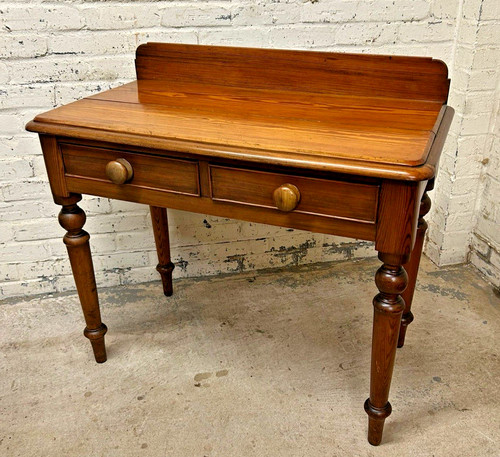Antique early c20th - pine, two