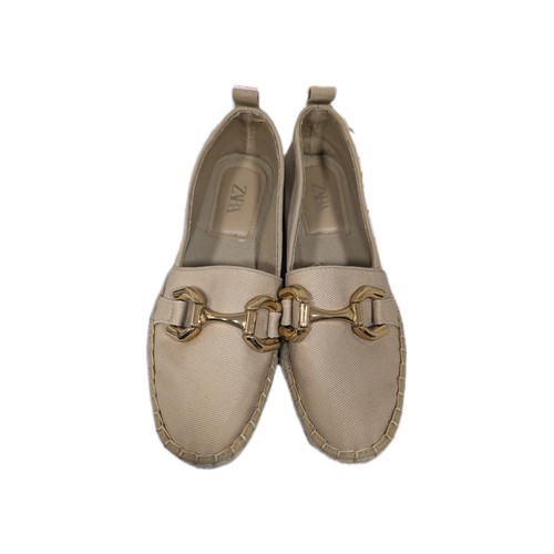 Beige canvas espadrilles are - espadrilles,