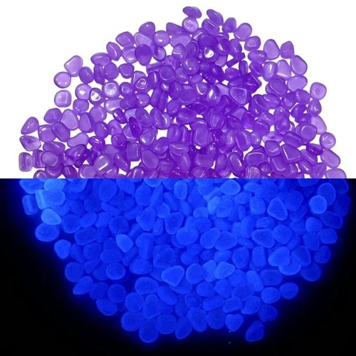 100pcs glow the dark stones - in,