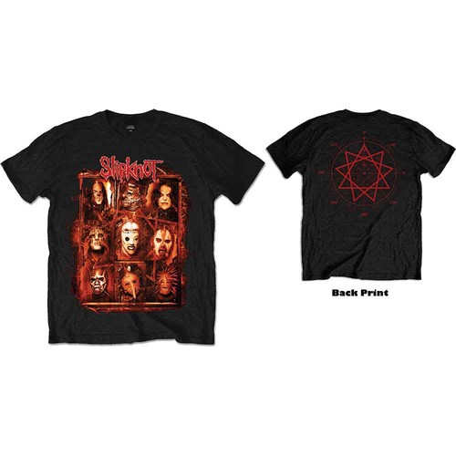 Slipknot men rusty face - slipknot,