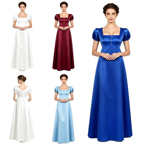Women retro regency maxi - women,