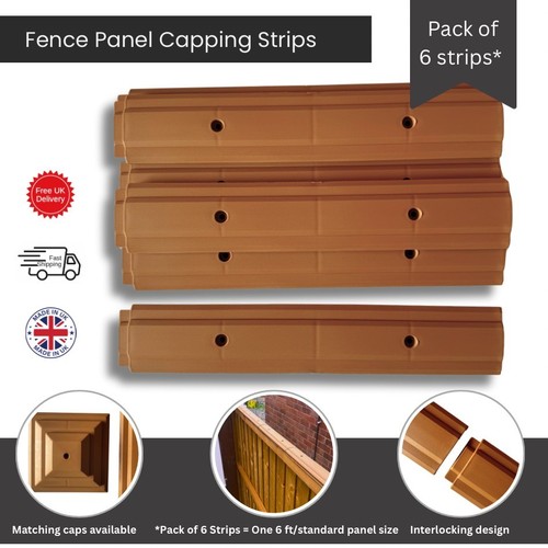 Pack plastic fence panel - pack, 6