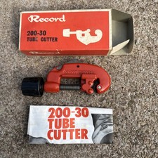 Vintage RECORD 200-30-C Tube Cutter 3-30mm. UK MADE