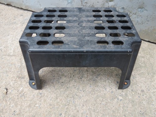 Plastic caravan step - plastic,