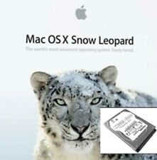 APPLE 250GB HARD DRIVE MACBOOK PRO 2006 2007 2008 2.5 SATA HDD OS X SNOW LEOPARD