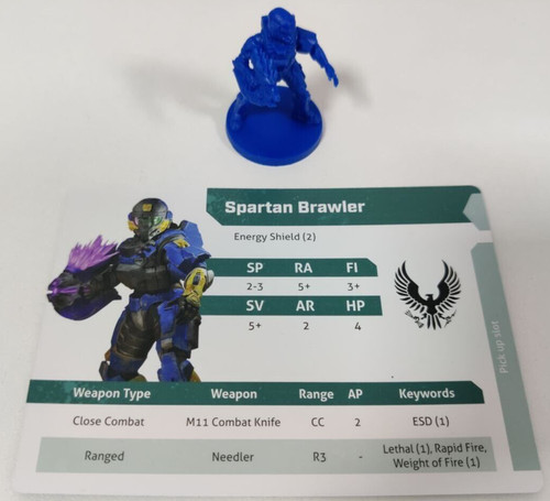 Spartan brawler with - spartan,
