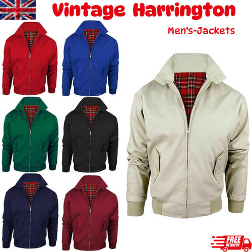 Harrington jacket mens classic - mens,