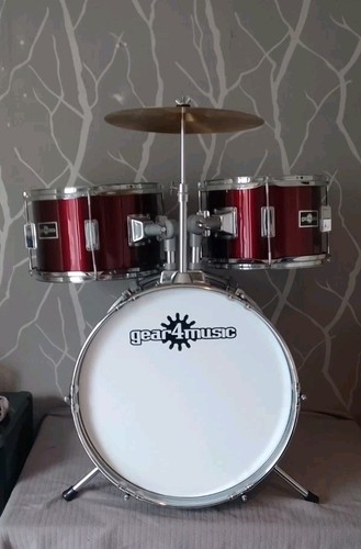 Gear4music junior piece drum - 3-piece,