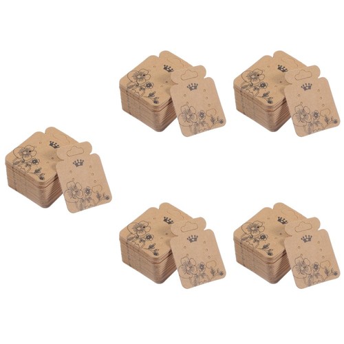 Brown paper jewelry display - paper,