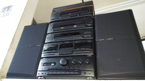 Kenwood hifi pieces stack - 6,