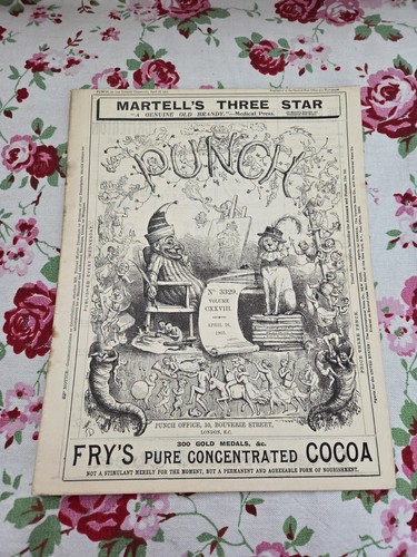 Antique punch magazine 3329 - punch, no