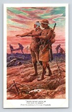 Ww1 charity postcard - charity, postcard: