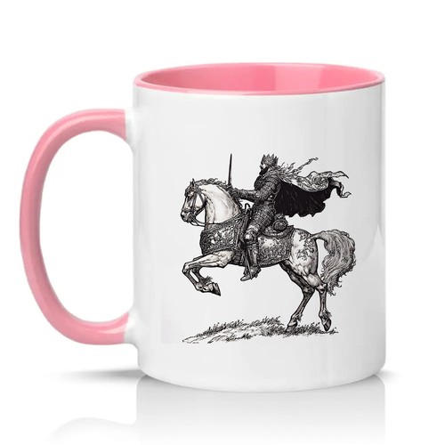 Medieval king horseback - medieval,