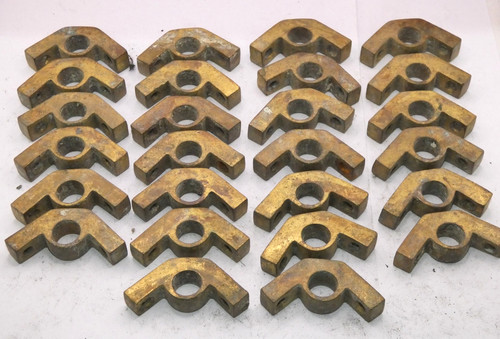 Vintage brass stair rod - brass,