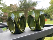 2 x Vintage HOLKHAM POTTERY
