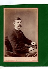 Victorian Cabinet Photograph of a Man seated by London Stereoscopic Co. C.1880