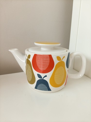 Orla kiely retro pear teapot - retro,