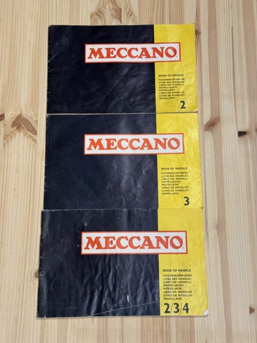 Bundle vintage meccano book - bundle,