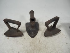 3 x  Antique Flat Irons 2 have