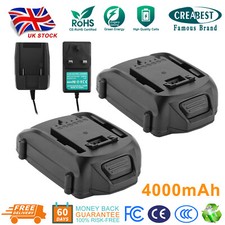 4.0AH 18V Li-ion Battery/Charger For Worx WA3512.1 WA3512 WG151 WG251 WG891
