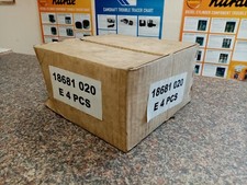 Ford 1300 early x-flow Piston SET (4) 2735E Capri Cortina Escort 020/030/060"