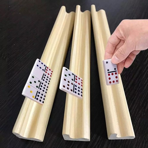 Pack wooden domino racks - domino,