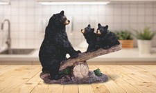 8.5"W Black Bear Family on