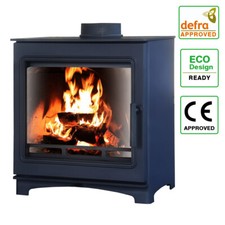 8KW Woodburning Stove Log Burner Heating Fireplace Defra Approved Eco Design