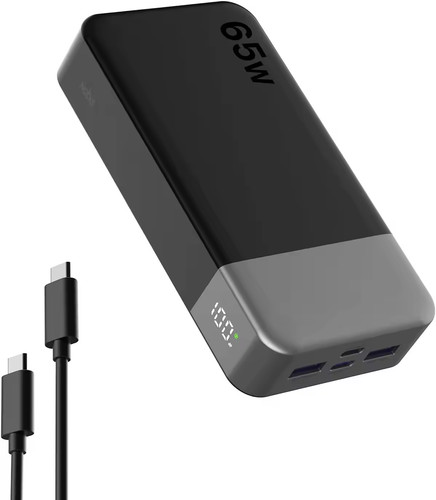 Power bank 20000mah - 20000mah, 65w