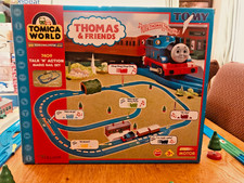 Tomy, Talk N Action, Magic Railroad Set. Tomica World 7409, Vintage 1999