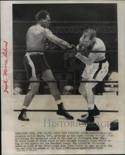 1955 press photo boxing - 1955,