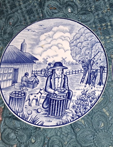 Vtg royal delft blauw handwerk - blauw,