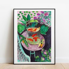 Art print Matisse Goldfish