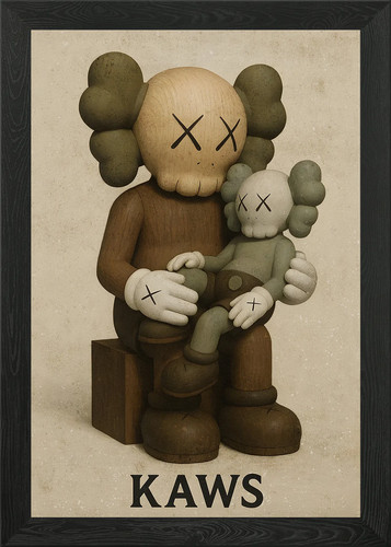 Kaws companion sculpture - kaws,