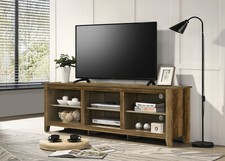 Knotty Oak 70"W TV Stand with