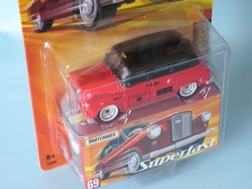 Matchbox austin taxi red - taxi,