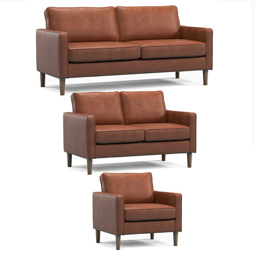 Bexhill tan faux leather - bexhill,
