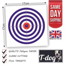 50 x TARGETS Airgun Rifle