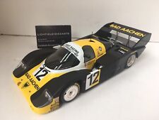 Minichamps 1:18 PORSCHE 956K MONZA #12 1984 BLACK AND YELLOW LTD 500 VERY RARE!