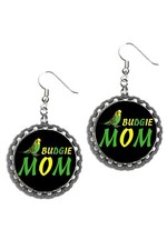 Budgie Mom Bird Pet earrings
